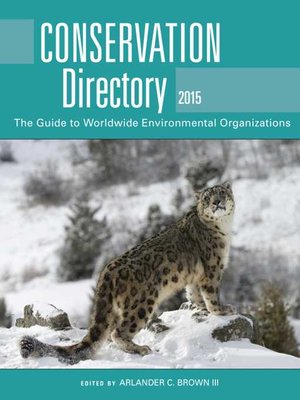 cover image of Conservation Directory 2015